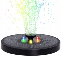 ZD70G Solcellsdriven pump för vattenfontän med RGB