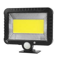 Solcellsdrevet LED-strålkastare med rörelsesensor från Maclean, IP44, 5W, 400lm, 6000K, litiumbatteri 1300 mAh, 5,5V DC MCE438