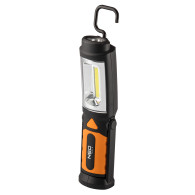 Arbetslampa med batteri 300 lm COB 2 i 1 + 3xAA-batterier