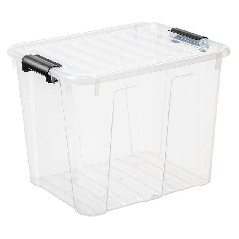 Behållare med lock Plast Team Home Box 40L