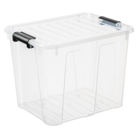 Behållare med lock Plast Team Home Box 40L