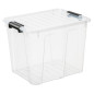 Behållare med lock Plast Team Home Box 40L