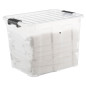 Behållare med lock Plast Team Home Box 40L