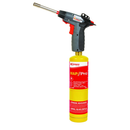 Professionell brännare med lans + gasregulator E2400K.