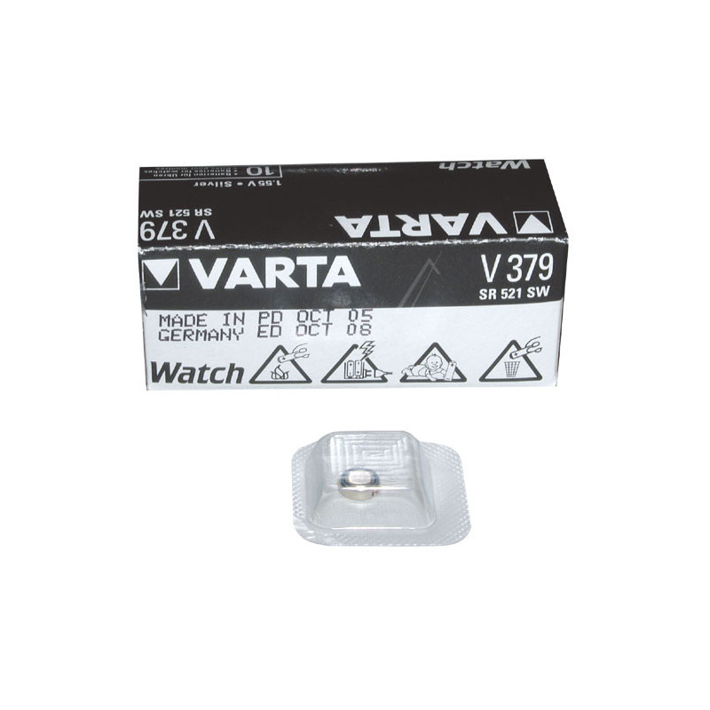 Batteri AG0 V379 379 LR521 SR521 Varta

Batteri AG0 V379 379 LR521 SR521 Varta