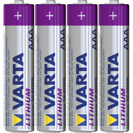 1x Batteri R-03 LR3 AAA 1,5V Litium Varta | HandlaSmidigt.se