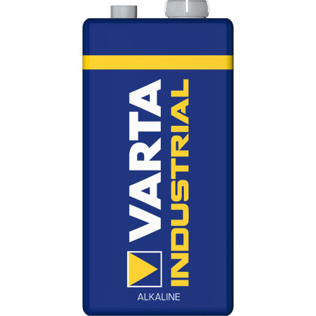 1x Batteri R9V R-9 6LR61 9V R-9 alkalisk Varta Industrial | HandlaSmidigt.se