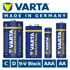 1x Batteri R-03 LR03 AAA alkalisk Varta Industrial 4003 | HandlaSmidigt.se