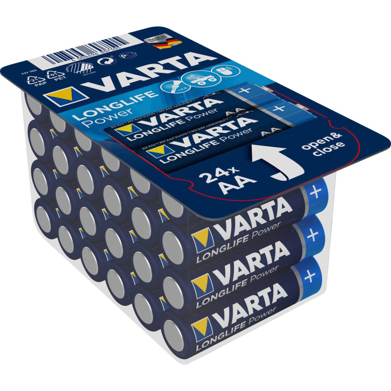 82-541- Alkaliskt batteri aa 1.5 lr6 varta longlife power