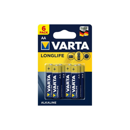 82-584- Alkaliskt batteri aa 1.5 lr6 varta longlife