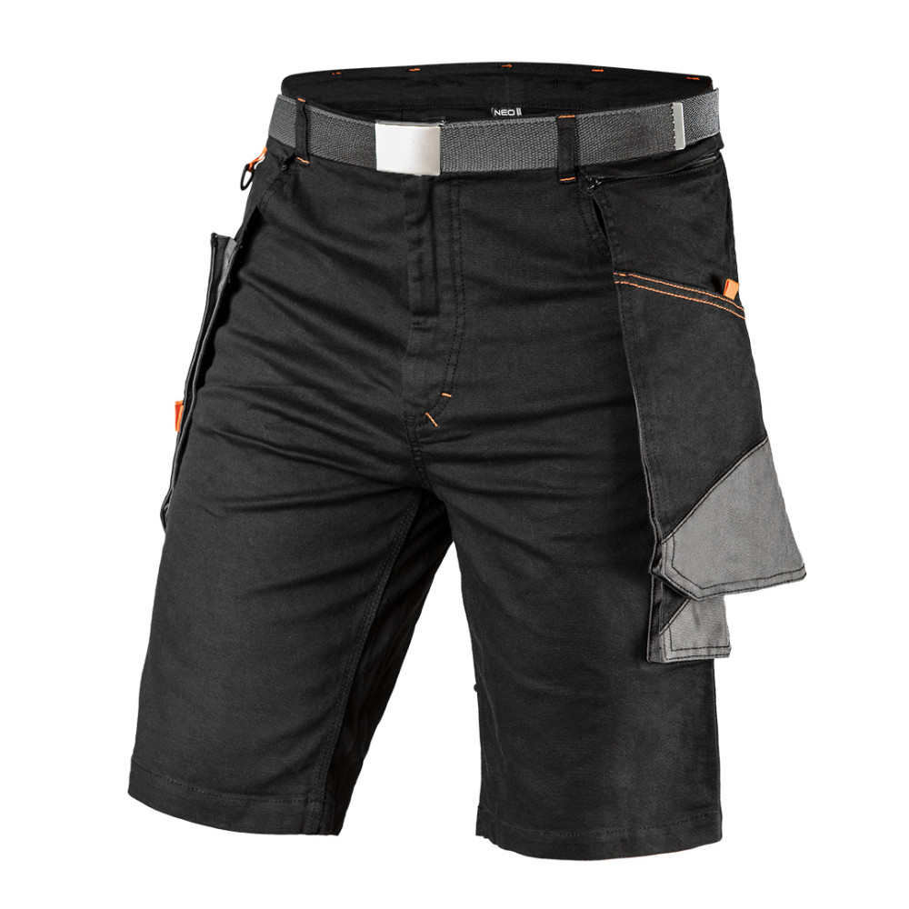 Korta arbetsbyxor HD Slim, bälte, storlek XXXL Korta arbetsbyxor HD Slim, bälte, storlek XXXL