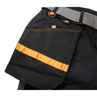 Korta arbetsbyxor HD Slim, bälte, storlek XXXL