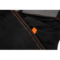 Korta arbetsbyxor HD Slim, bälte, storlek XXXL