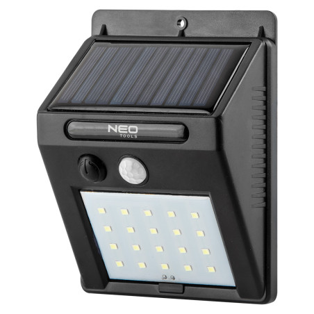 Väggmonterad solcellslampa med 20 SMD LED-lampor och 250 lm | HandlaSmidigt.se