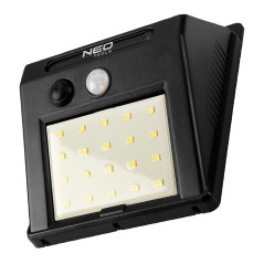 Väggmonterad solcellslampa med 20 SMD LED-lampor och 250 lm | HandlaSmidigt.se