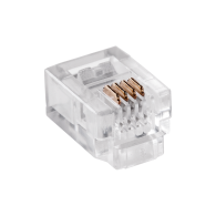 Telefonkontakt RJ11 6P 4C
