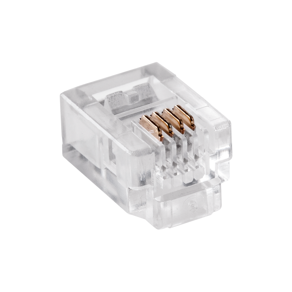 Telefonkontakt RJ11 6P 4C Telefonkontakt RJ11 6P 4C