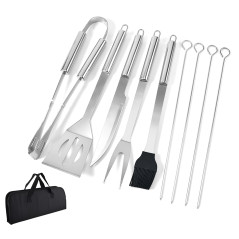 AG666G Grillset 10-delar fodral