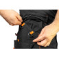 Arbetsbyxor HD Slim, avtagbara fickor, storlek L