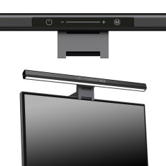 LED-ljuslist för dator/skärm, justerbar Maclean, 3 ljusfärger, ljusstyrkereglering, USB Type-C, 5V, MCE620 | HandlaSmidigt.se