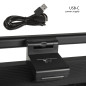 LED-ljuslist för dator/skärm, justerbar Maclean, 3 ljusfärger, ljusstyrkereglering, USB Type-C, 5V, MCE620