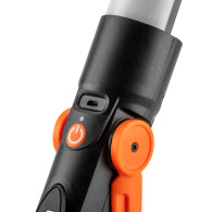 Arbetslampa med batteri 2x350 lm, hopfällbar SMD