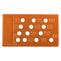 Svetsmaskin för plaströr 700W, 3 hylsor