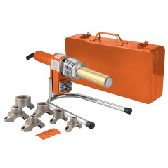 Svetsmaskin för plaströr 700W, 3 hylsor