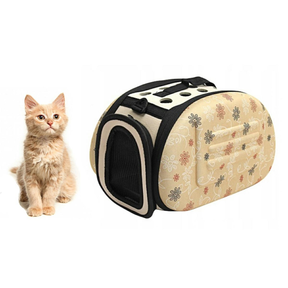 AG644T Transportör för katt beige L