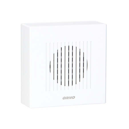 Ringil Mini AC, enkeltong elektronisk kabeltelefon, 230V, snövit