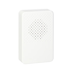 Ringklocka med en ton, LARK MAXI AC, 230V, vit | HandlaSmidigt.se