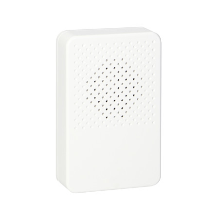 Ringklocka med en ton, LARK MAXI AC, 230V, vit | HandlaSmidigt.se