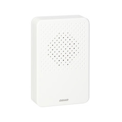 Ringklocka med en ton, LARK MAXI AC, 230V, vit