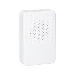 Ringklocka med en ton, LARK MAXI AC, 230V, snövit | HandlaSmidigt.se