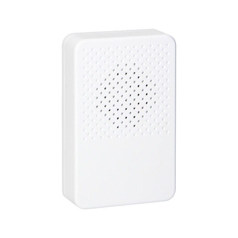 Ringklocka med en ton, LARK MAXI AC, 230V, snövit