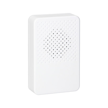 Ringklocka med en ton, LARK MAXI AC, 230V, snövit | HandlaSmidigt.se