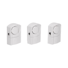 Set med mini fönster- och döralarmer, 3 st, batteridrivna. | HandlaSmidigt.se