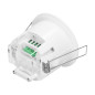 Rörelsesensor 360°, IP65, 1200W för undertak.
