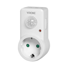 Infälld rörelsesensor 120°, IP20, 280W, Schuko-version | HandlaSmidigt.se