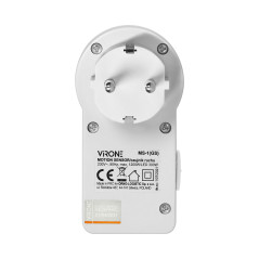 Infälld rörelsesensor 120°, IP20, 280W, Schuko-version | HandlaSmidigt.se