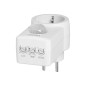 Infälld rörelsesensor 120°, IP20, 280W, Schuko-version
