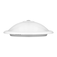 ROVO PC, takfönsterbelysning med 360 graders rörelsesensor, 2x40W, E27, IP20, mjölkfärgad polykarbonat | HandlaSmidigt.se