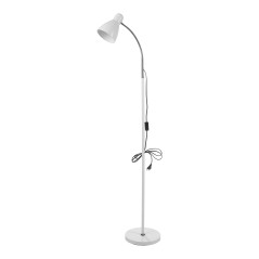Golvlampa LAR, max 20W E27, 155 cm, vit | HandlaSmidigt.se