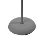 Golvlampa URLAR, 175 cm, max 25W E27, max 25W E14, grå