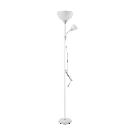 Golvlampa URLAR, 175 cm, max 25W E27, max 25W E14, vit