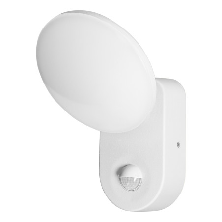 RIOLIT LED 15W, trädgårdslampa med rörelsesensor, 1100lm, IP65, 4000K, vit