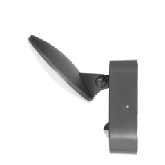 RIOLIT LED 15W, trädgårdslampa med rörelsesensor, 1100lm, IP65, 4000K, grå | HandlaSmidigt.se