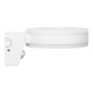 HOWLIT LED 20W, trädgårdsarmatur med rörelsesensor, 1800lm, IP65, 4000K, vit