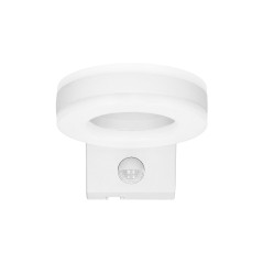 HOWLIT LED 20W, trädgårdsarmatur med rörelsesensor, 1800lm, IP65, 4000K, vit | HandlaSmidigt.se