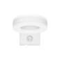 HOWLIT LED 20W, trädgårdsarmatur med rörelsesensor, 1800lm, IP65, 4000K, vit